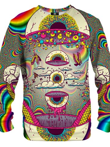 Sweatshirt Ohne Kapuze Augen Dedoles