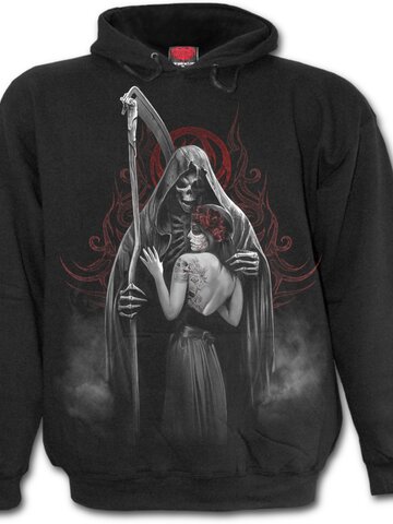 Výpredaj Mikina s motívom Posmrtný bozk