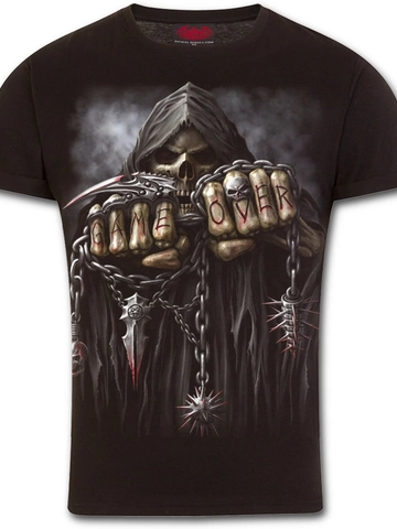 Hledáte originální a neobvyklý dárek? Obdarovaného zaručeně překvapí Slim fit tričko Game over