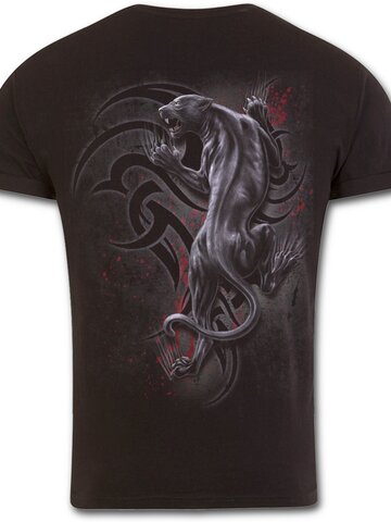 Pre dokonalý a originálny outfit Slim fit tričko s motívom Nahnevaný panter