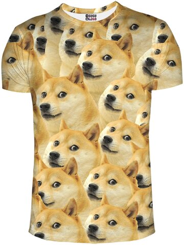 Kiárusítás Rövidujjú póló Doge Shiba inu