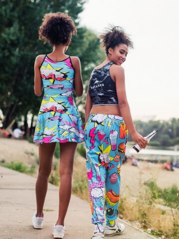 Výpredaj Unikátne tepláky aladinky Komiks