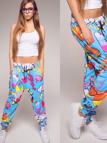 Výnimočný darček od Dedoles Unikátne tepláky aladinky Komiks