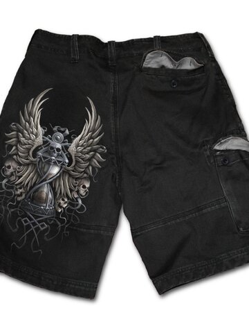 Zľava Pánske nohavice - krátke s motívom Temnota