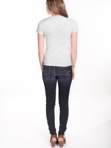 Výnimočný darček od Dedoles Dámske tričko Biela panda