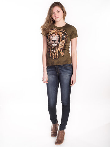 Výpredaj Dámske tričko Dredatý lev