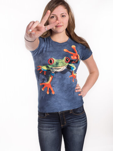 Výnimočný darček od Dedoles Dámske tričko Rosnička Viki