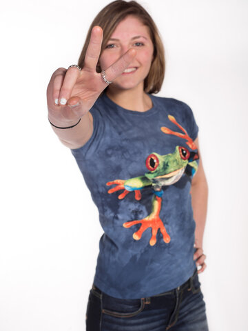 Pre dokonalý a originálny outfit Dámske tričko Rosnička Viki