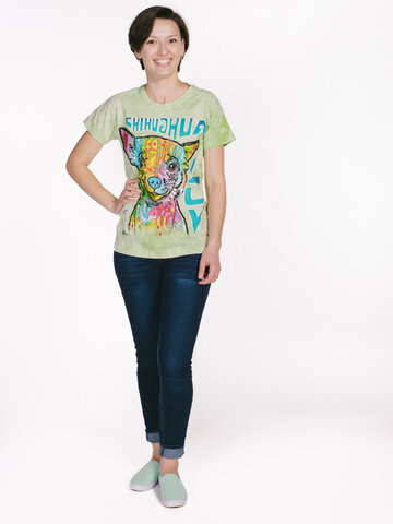 Pre dokonalý a originálny outfit Dámske tričko Russo Čivava