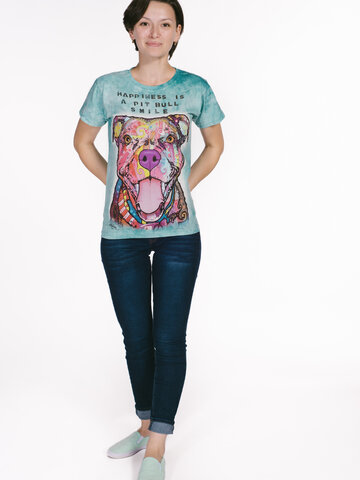 Výpredaj Dámske tričko Russo Usmievajúci sa 