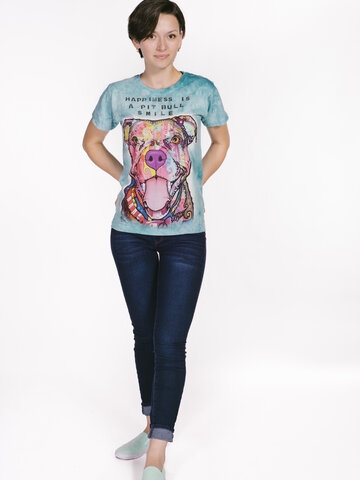 Hľadáte originálny a nezvyčajný darček? Obdarovaného zaručene prekvapí Dámske tričko Russo Usmievajúci sa 