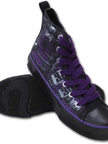 Dedoles oryginalny prezent Ladies' Black Sneakers Rock Corset