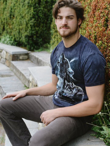 Výjimečný dárek od Dedoles Triko  Vytí vlků na měsíc