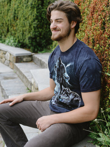 Výjimečný dárek od Dedoles Triko  Vytí vlků na měsíc