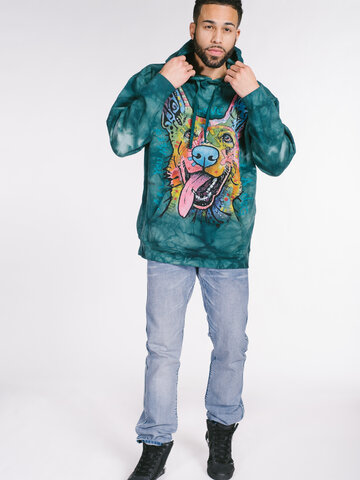 Pre dokonalý a originálny outfit Mikina s kapucňou Russo Nemecký ovčiak