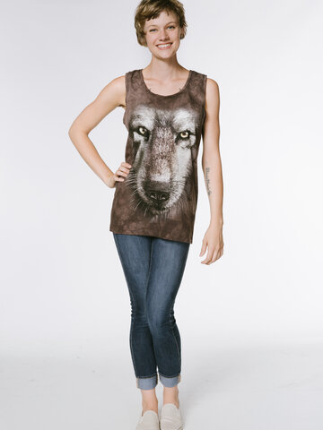 Eredeti ajándék a Dedolestől Farkas arc trikó