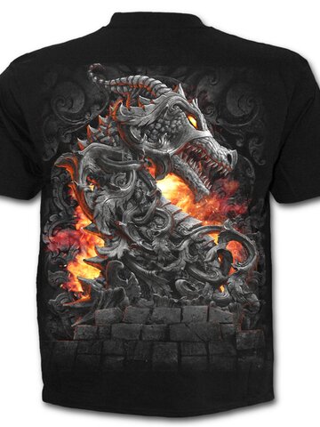 Obrázok produktu Tričko s krátkym rukávom Drak strážca pevnosti