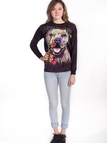 Potešte sa týmto kúskom Dedoles Beware of Pit Bulls