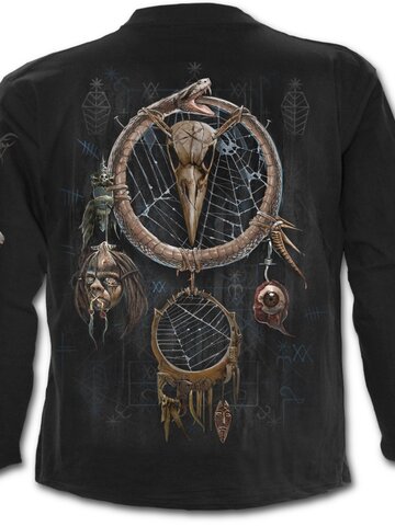 Pre dokonalý a originálny outfit Pánske tričko s dlhým rukávom Lapač zlých snov