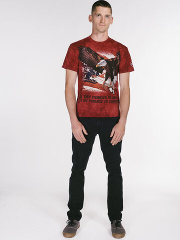 Pre dokonalý a originálny outfit Tričko Vojnový orol