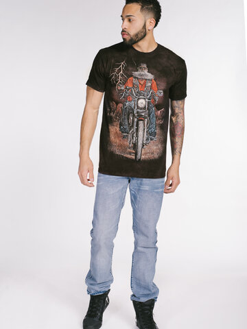 pro dokonalý a originální outfit Tričko Motorkář v bouři