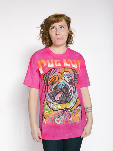 Výnimočný darček od Dedoles Tričko Russo Mopslík