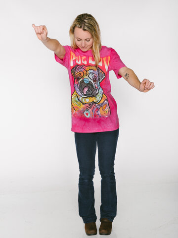 Pre dokonalý a originálny outfit Tričko Russo Mopslík