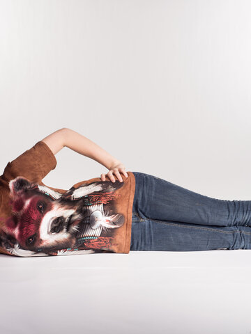 Eredeti ajándék a Dedolestől Medve harcos póló