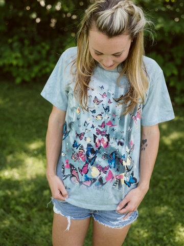 Lifestyle foto Tričko Motýle