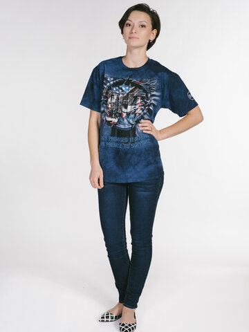 Ajándék tipp Védelem és támogatás póló