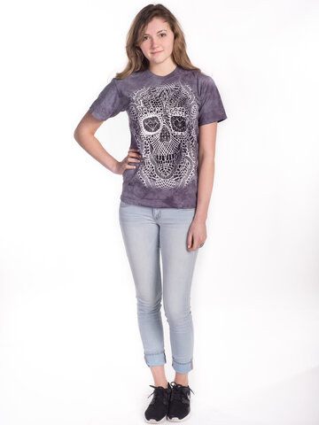 Foto Csipkés halálfej póló