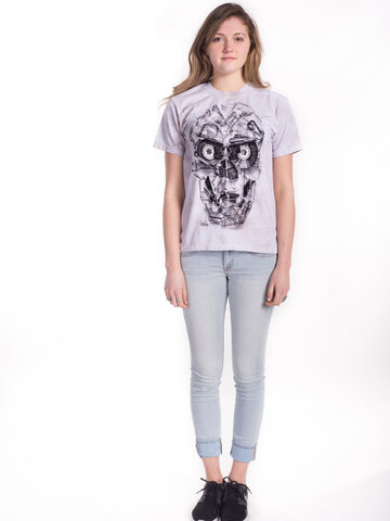 Ajándék tipp Szalagos koponya póló