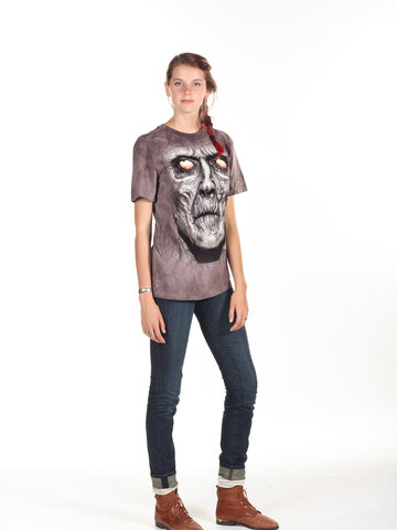 Tip na darček Tričko Tvár zombie