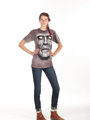 Výnimočný darček od Dedoles Tričko Tvár zombie