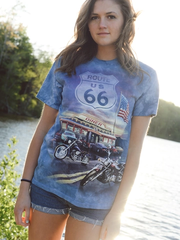 Tip na dárek Tričko Route 66