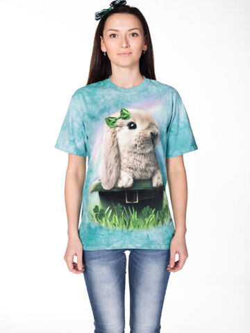 Eredeti és szokatlan ajándékot keres? a megajándékozottat garantáltan meglepi Ír nyuszi póló