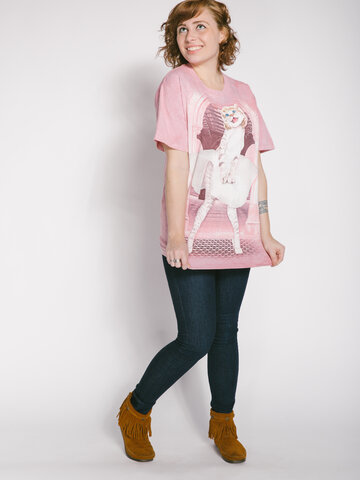 Lifestyle foto Tričko Mačacia Marilyn