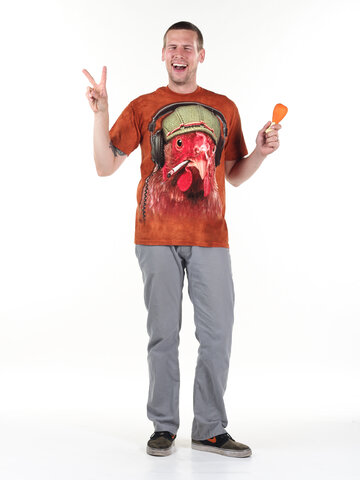 Foto Raszta csirke póló