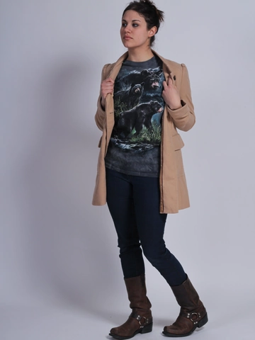 Výnimočný darček od Dedoles Tričko Tri čierne medvede