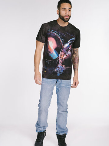 Foto Gorilla a világűrben póló