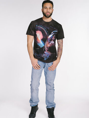 Lifestyle fotó Gorilla a világűrben póló