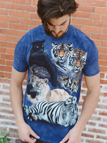 Hľadáte originálny a nezvyčajný darček? Obdarovaného zaručene prekvapí Big Cat Collage Adult