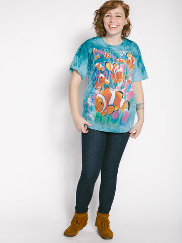 Zľava Tričko Klaun očkatý