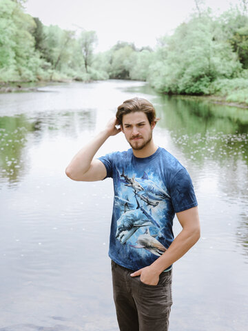 Pre dokonalý a originálny outfit Shark Collage Adult