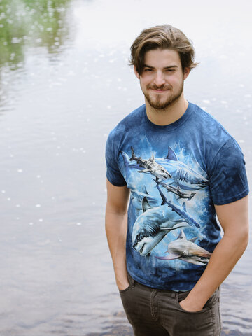 Tip na darček Shark Collage Adult