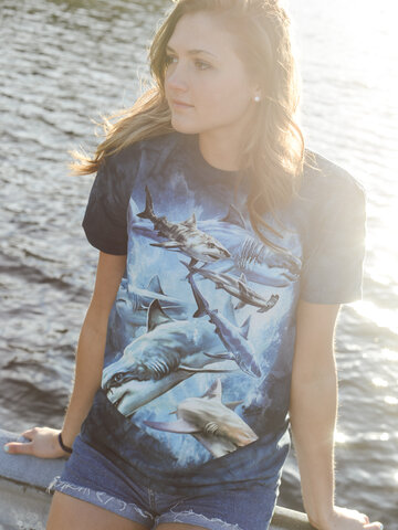 Zľava Shark Collage Adult