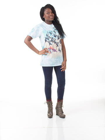 Foto Bébi teknősbékák póló