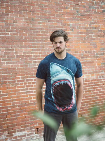 Foto Cápa fogak póló