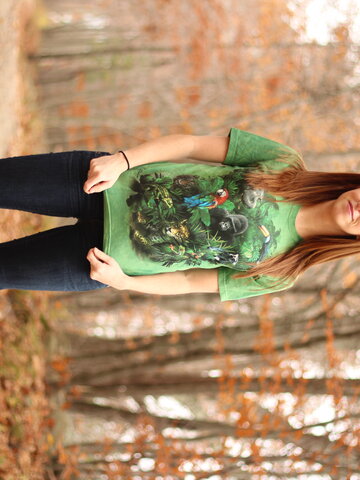 Potešte sa týmto kúskom Dedoles Tričko Priatelia z džungle