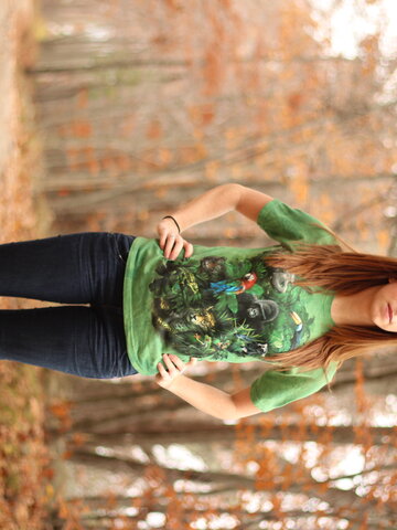 Pre dokonalý a originálny outfit Tričko Priatelia z džungle